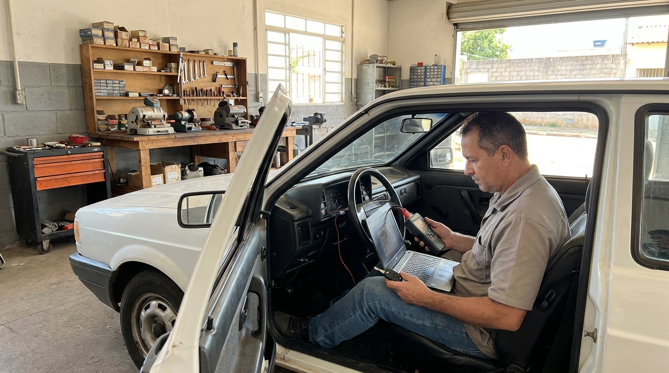 Serviço de Chave Codificada no Jockey Park, Uberaba‑MG