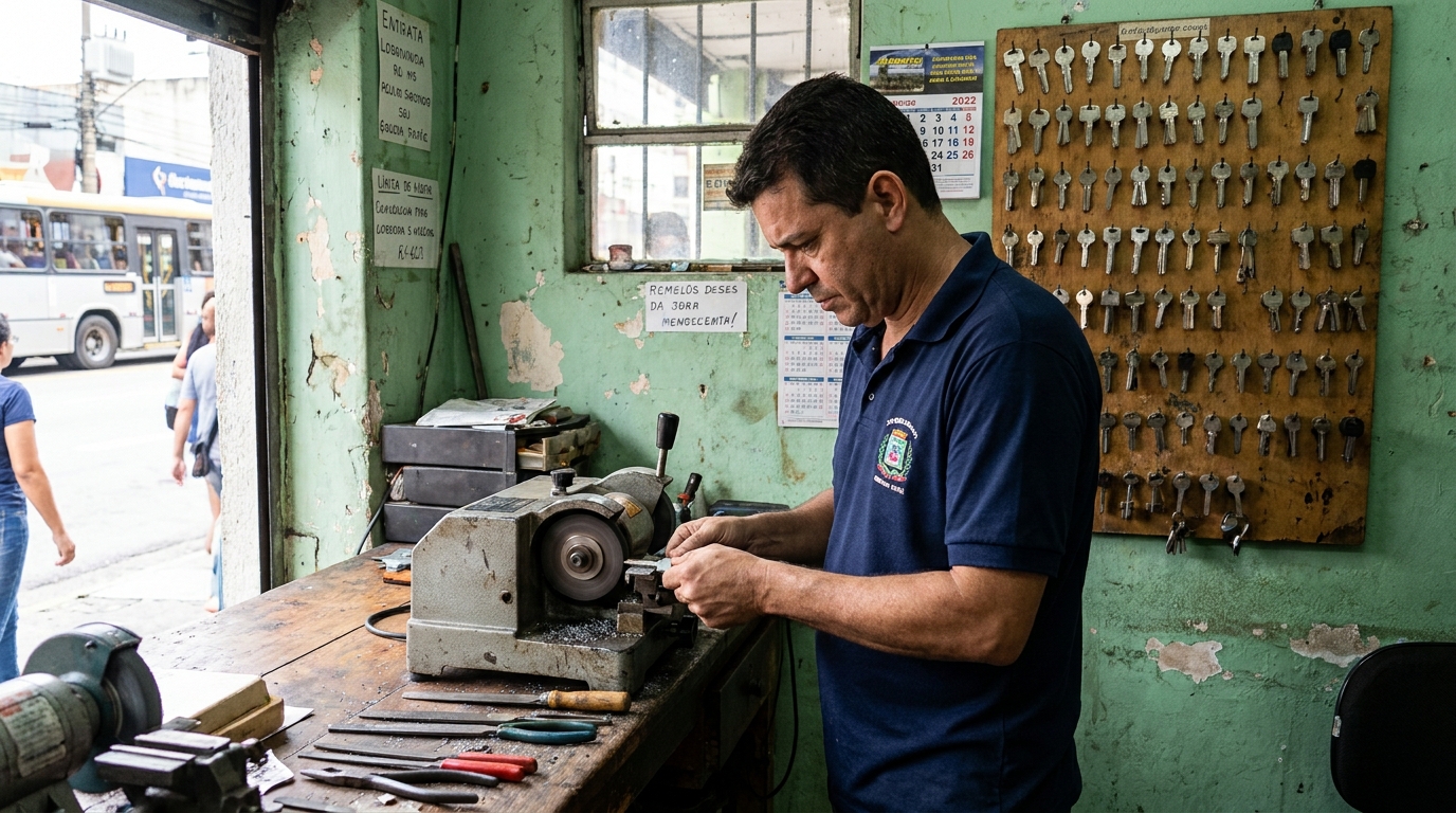 Cópia de Chave Residencial profissional em Lourdes, Uberaba‑MG