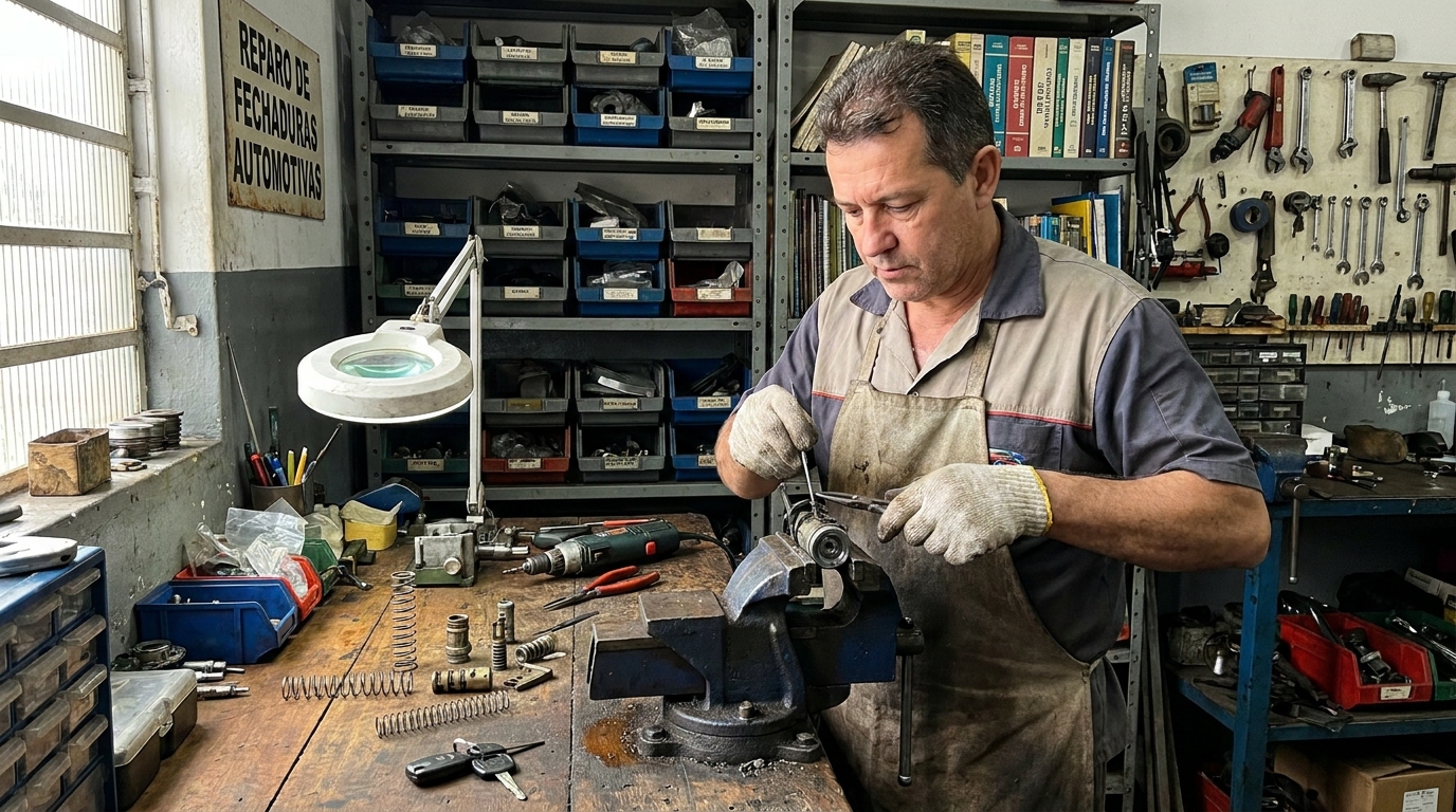 Troca de Segredo do Miolo da Porta 24 horas na Cidade Nova, Uberaba‑MG